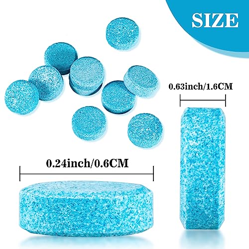 Sukh Car Windshield Washer Tablets - Washer Fluid Tablets Glass Cleaner Concentrate Car Windshield Wiper Fluid Car Windshield Cleaner Automotive Glass Cleaner