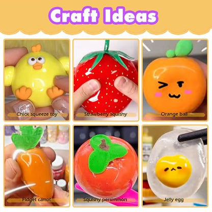 Nano Tape Squishy Kit DIY Vegetables - color: Nano Tape Vegetables