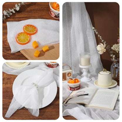 Cheesecloth Roll, 70 Yard Grade 50 Cheese Cloths for Straining, Reusable Unbleached Cotton Cheesecloth Bulk for Cooking Baking Juicing Cheese Making Wedding Decor, White