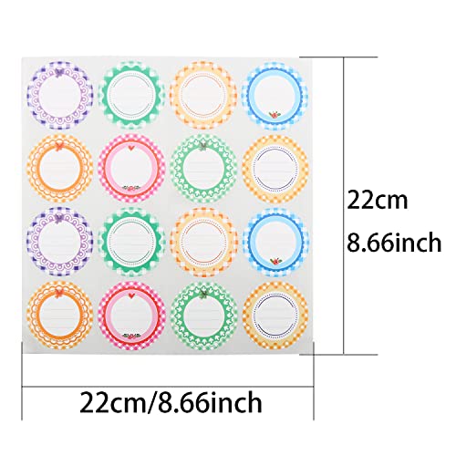 Canning Label MEETOOT 80PCS Removable Mason Jar Lid Labels Water Soluble Canning Supplies Label for Kerr, Mason Jars, Ball Jars, Food Containers and Canning Lids, Dissolvable Food Label