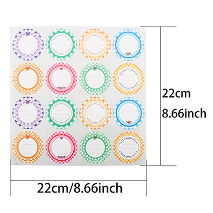 Canning Label MEETOOT 80PCS Removable Mason Jar Lid Labels Water Soluble Canning Supplies Label for Kerr, Mason Jars, Ball Jars, Food Containers and Canning Lids, Dissolvable Food Label