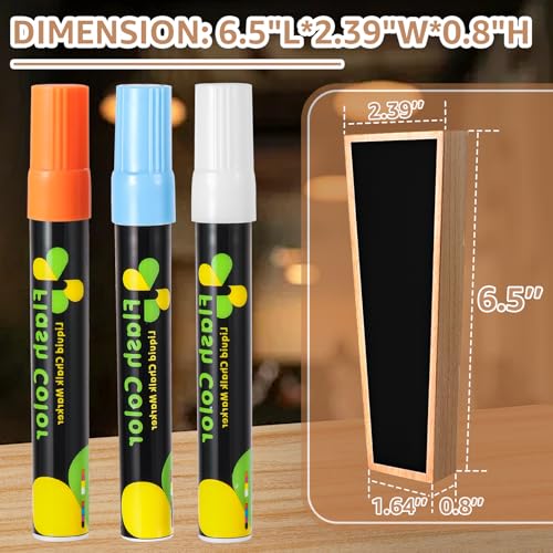 2PCS Wooden Keg Taps Handles Chalkboard Beer Tap Handle Keg Handle for Standard Kegerators Beer Faucets with Pens,Gift for Beer Lovers,Bars,Home Party - size: 2PCS-Classic Wood Handles