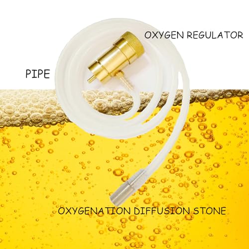 Oxygenation Kit Oxygen Regulator for Brewing, Oxygen Valve for Disposable Tanks this Valve for an H2O MAPP bottle for brewing beer