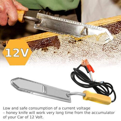 Beekeeping Tools Stainless Steel Uncapping Knife 12V Uncapping Knife Beekeeping Supplies