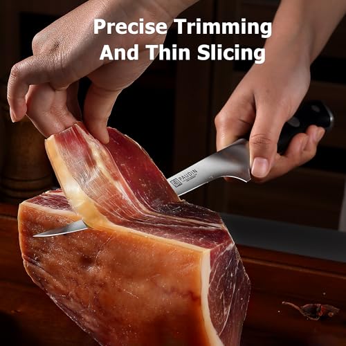 PAUDIN Fillet Knife, 7" Flexible Boning Knives with G10 Handle, Dishwasher Safe High Carbon German Steel Fish Knife for Meat Trimming, Deboning & Skinning,Professional Holiday BBQ Cooking Gift for Men - size: Fillet Knife - 7 inch