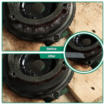 1-1/4-inch Carbide Scraper,Super Gasket Scraper with Durable Tungsten Tip for Remove Gaskets, Carbon and More from Varied Surfaces - size: 1-1/4"