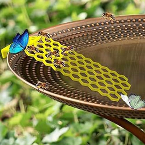 Bee Waterer Ladder,Beehive-Shaped Butterfly Watering Feeder,Bee Hydration Station | for Pool Courtyard Garden Pond Patio Lawn Porch Pathway Balcony - color: Yellow