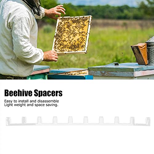 FTVOGUE Beehive Frame Clips, Plastic Beehive Spacers with Enhanced Durability for Beekeeping, and Stabilizes Frames, Ideal Tool for Beekeepers