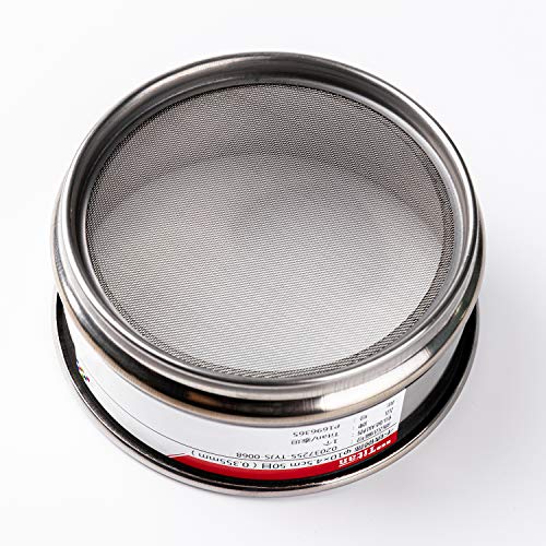 φ10×4.5cm 32 Mesh 304 Stainless Lab Sieves Economy Test Sieve 304 Stainless Steel Wire Cloth（0.58mm） - size: φ10×4.5cm 32 Mesh(0.58mm)