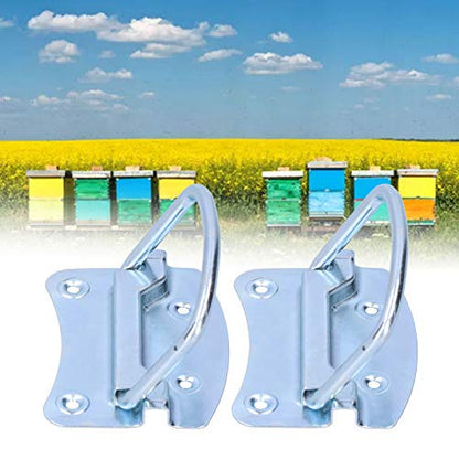 Beehive Handle, Bee Frame Gripper, 2Pcs Beehive Handle Thicken Stainless Steel Handles for Beehive Box Beekeeping Supply