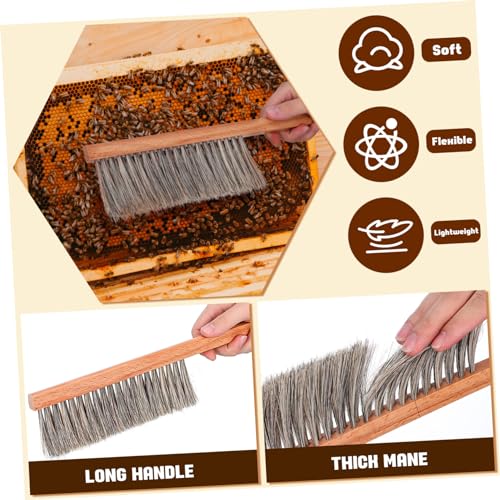 VICASKY Beehive Tool Complete Kit for Bee Keeping Brush Metal Hook for Beginners