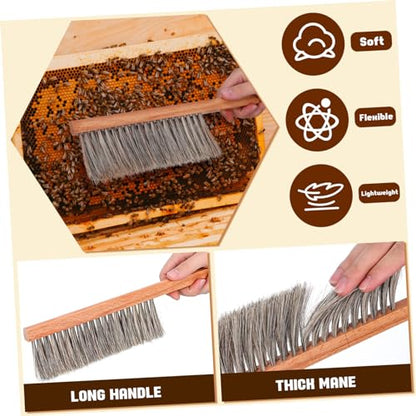 VICASKY Beehive Tool Complete Kit for Bee Keeping Brush Metal Hook for Beginners