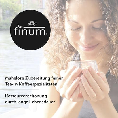 Finum 63/421.40.00 Floating Brewing Basket, Medium, Black - color: Black, size: Medium, style: Floating Basket