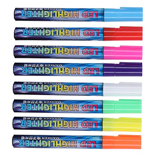 KIMISS 8Pcs Beekeeper Marking Pen Set - Plastic Color Markers for Queen Bee Identification - Beekeeping Accessories