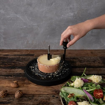 BOSKA Cheese Curler Milano - Cheese Shaver for Tete de Moine, Girolle & Chocolate - Easy to clean - Curler made of Stainless Steel and Durable Plastic