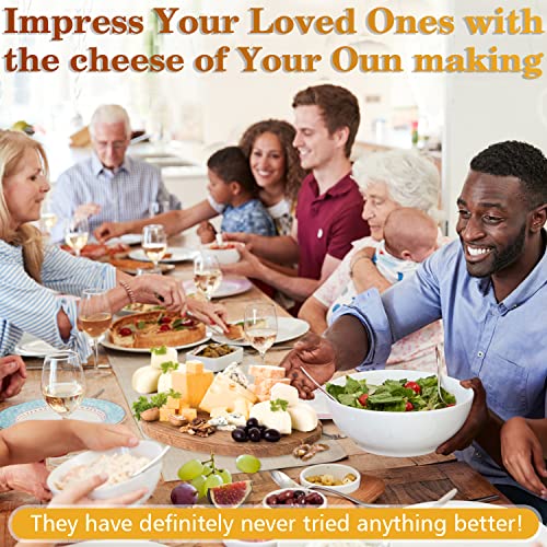 Large Cheese Mold 1/2 GAL with a Follower Press - Cheese Making Kit - Homemade Cheese Making Supplies - Molde Para Queso Fresco Casero - Cheddar, Gauda, Edammer, Parmigiano, Grana Padano - color: 4. Large Cheese Mold