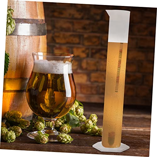 2 Sets Home Brew Hydrometer Kit Round Cylinder Triple Scale Alcohol Meter for Wine Making Beginners - color: 3