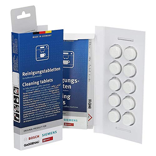 Bosch Cleaning Tablets 311769 311970 For Coffee Machine - size: 10 Count (Pack of 1)