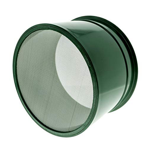 ASR Outdoor Gold Rush Sifting Classifier Sieve Mini 6 Inch Prospect Pan 40 Holes per Sq Inch - size: 40 Holes per Square Inch