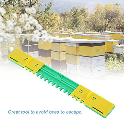 5 PCS Anti Eslide Door,Beekeeping Supplies Entrance Reducer Frame Beehive Mouse Guard Bee Guards bee Hives Gate Treated Treatment Entrance Apiculture Beehive Door Reducer Gate Beekeeping Box