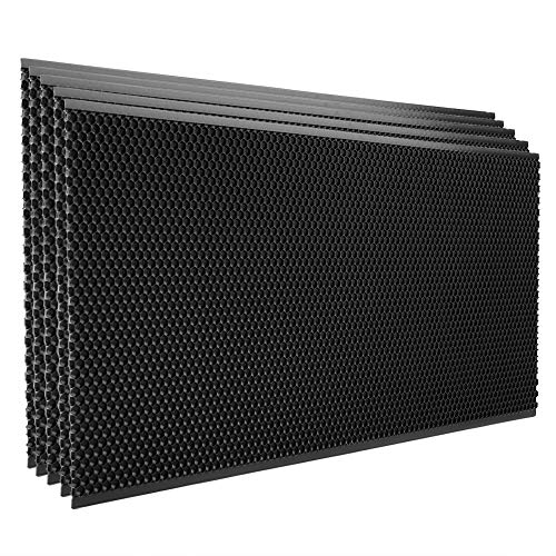 Fdit Auto Honey Beehive Frames, Beekeeping Pollination Box with Pre Cut Finger Joints and Unwaxed Hexagonal Foundations for Langstroth Style Bee Hive (42.5 * 21cm)