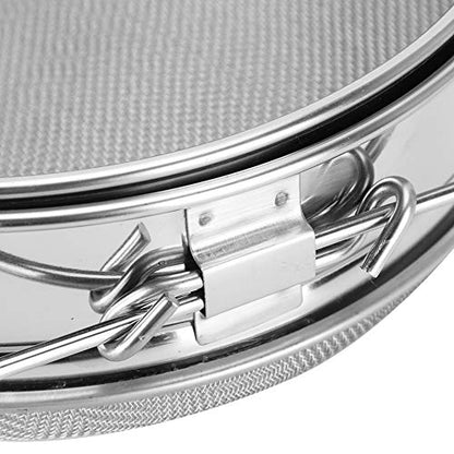 Honey Strainer Double Sieve Stainless Steel Beekeeping Tool Accessory
