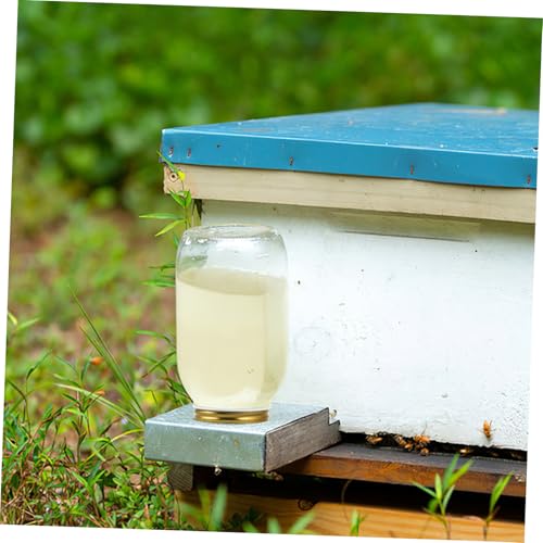 5pcs Bee Water Dispenser Lids Multifunctional Beehive Watering Station for Easy Hydration Compatible with Hive Entrance Feeders Sturdy Beekeeping Tool for Bees
