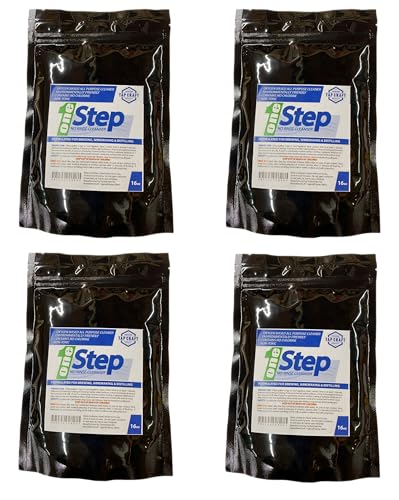 One Step No Rinse Cleaner - 1 Lb. (Fоur Bag Paсk) - Homebrewers Cleaner and Sanitizer