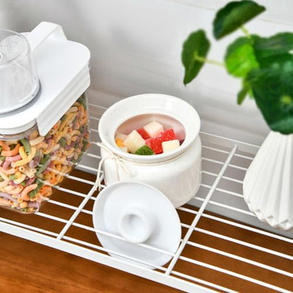 ARTIBETTER Ceramic Food Storage Jar 500ml Sealed Pickle Jar Airtight Fermentation Crock for Sauerkraut and Kimchi Home Kitchen Organization