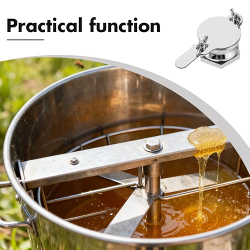 Stainless Steel Honey Extraction Valve and Dispensing Gate for Beekeeping Buckets 38mm Id Honey Extractor Replacement Part and Bottling Equipment