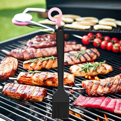 2 Pack Silicone Heat Resistant Marinading Meat Grill Basting Pastry-brush for Oil-brush Butter Sauce Sausages Desserts Turkey Baster Grill Barbecue - color: Black