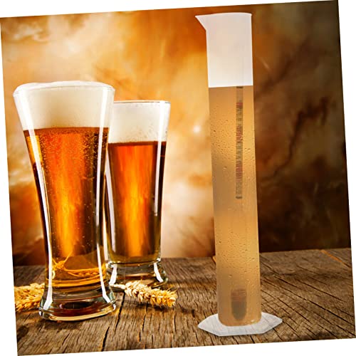 2 Sets Home Brew Hydrometer Kit Round Cylinder Triple Scale Alcohol Meter for Wine Making Beginners - color: 2