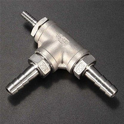 Home Brewing Stainless Steel Diffusion Stone Inline oxygenation Aeration Aerator Kit Oxygenation Diffuser for Wort Chiller Kettle Pump Beer Brewing