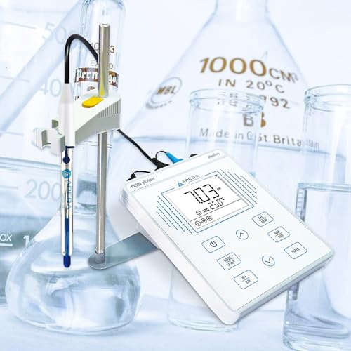 Apera Instruments PH700-SA Benchtop Lab pH Meter for Strong Alkaline Solutions and/or High Salinity Solutions - style: Strong Alkaline Solutions