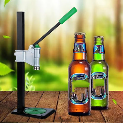 Bottle Capper Manual Bottle Capper Tool for Home Brewing,26-29mm Heavy Duty Strong Metal Easy Action Bench Bottle Capper Bench Bottle