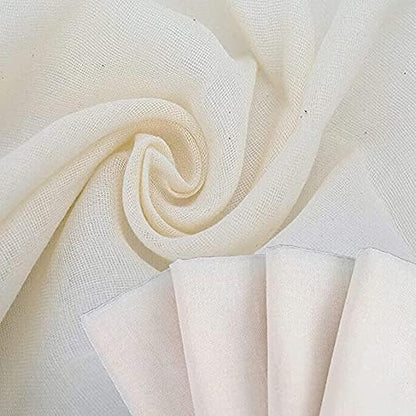 Grade 100 Cheese Cloth for Straining & Cooking; 78x44 Inch; 100% Unbleached Cotton Cheesecloth 24 Sq.Ft; Reusable, Butter Muslin Fabric, Ultra Fine Cooking - Nut Milk Strainer & Filter (2 Yard)