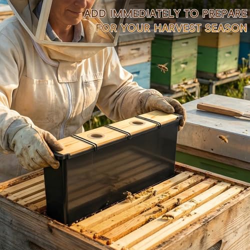 2 Pack 6L Plus Bee Hive Deep Frame Feeder for Beekeeping Honey Bee Sugar Water Feeding - size: 6L 2Pack