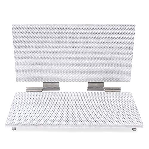 220 x 420mm Bee Wax Foundation Sheet Mold Casting Machine Bee Wax Embossing Mold 4.7mm Eyes Comb Foundation Press Tool for Beekeeping Supply
