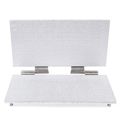 220 x 420mm Bee Wax Foundation Sheet Mold Casting Machine Bee Wax Embossing Mold 4.7mm Eyes Comb Foundation Press Tool for Beekeeping Supply