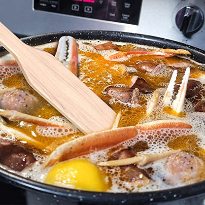 36 inch Large Wooden Mixing Stirring Paddle-Kitchen Accessories,Wood Mash Spoon for Cooking in Big Pot and Stockpots - size: 36" Wooden Paddle
