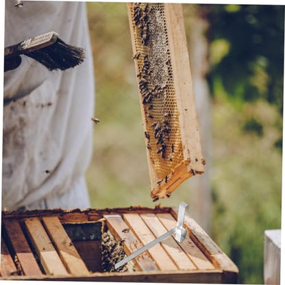 HEMOTON Stainless Steel Beekeeping Frames Beehive Nesting Spleen Shelves Beekeeper Supplies Professional Beekeeping Racks