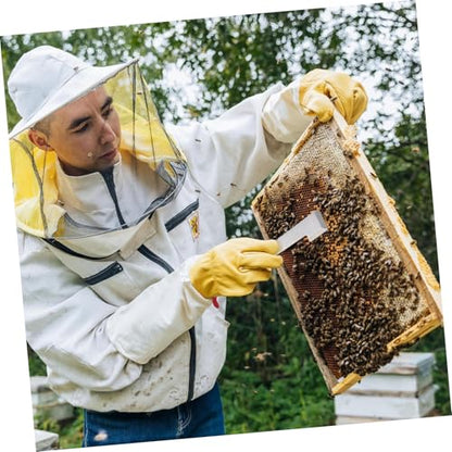 Yardwe Beehive Tool Hanging Stainless Steel Beekeeping Equipment Multi-Function Pry Tool for Beekeepers Beehive Frame Lifter and Scrapper
