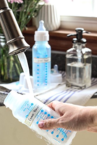 Bottle Labels, Write-On, Waterproof Labels, Self-Laminating for Baby Bottles for Daycare, Dishwasher-Safe (Variety Set of 3) - color: Variety Set of 3
