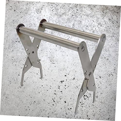 Happyyami Beekeeping Frame Grip Holder Tool Durable Stainless Steel Lifting Gripper for Equipment Protects Against Stings Essential Beekeeping Supply