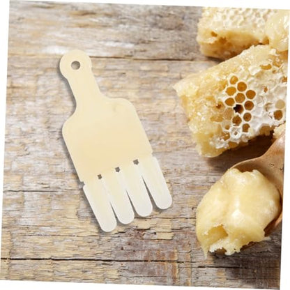 2pcs Beekeeping Jelly Extractor Pen 4-Row Scraper Beekeeping Tools for Hive Maintenance and Honey Extraction