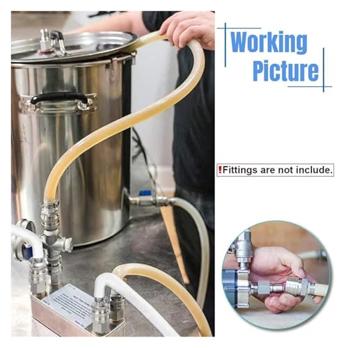 20/30/40 Plate Stainless Steel Wort Chiller, Counter Flow Heat Exchanger Beer Cooler for Homebrew Brewing, Efficient Rapid Cooling Tool(30 Plates B) - color: 30 Plates B
