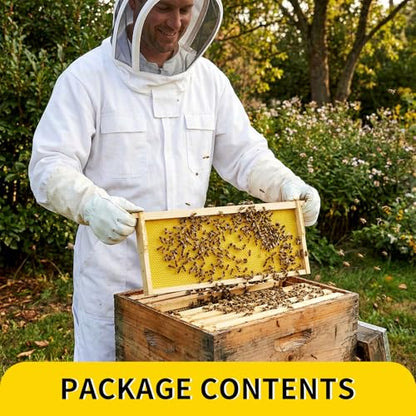 Medium Beehive Frames with Wax Foundations 20 Pack Beeswax Coated Foundations 6-1/4-Inch Beekeeping Supplies - size: 20 Pack Medium Beehive Frames