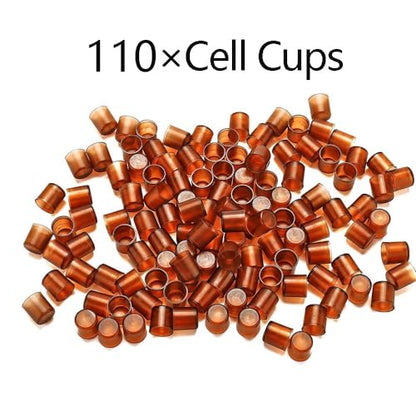 Queen bee Rearing Kit System Nicot bee Cell Cups Bee Laying Breeding Set Apiculture Beekeeping Grafting Set