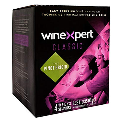 Classic Italian Pinot Grigio One Gallon Wine Ingredient Kit