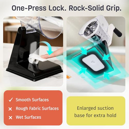Rotary Cheese Grater, Upgraded Hand Crank Cheese Shredder with 3 Interchangeable Blades, Multi-purpose Kitchen Slicer Shredder for Cheese, Vegetable, Fruit, Nuts, Easy to Use & Clean, Black - color: Black